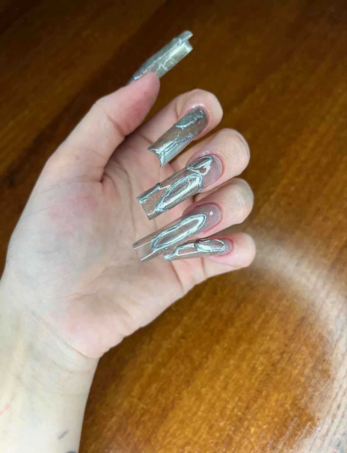 Хром с объёмным эффектом