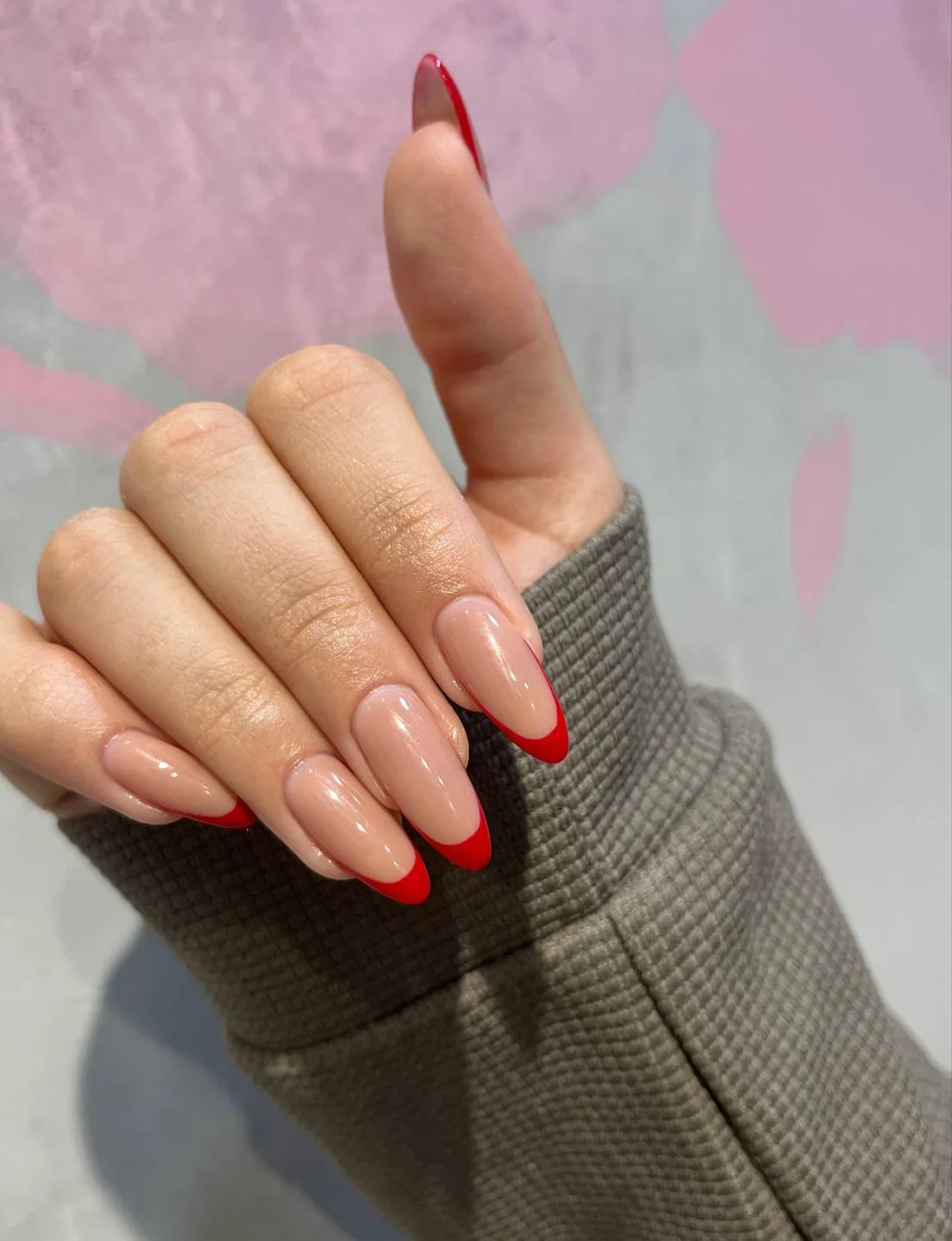 Классический красный френч