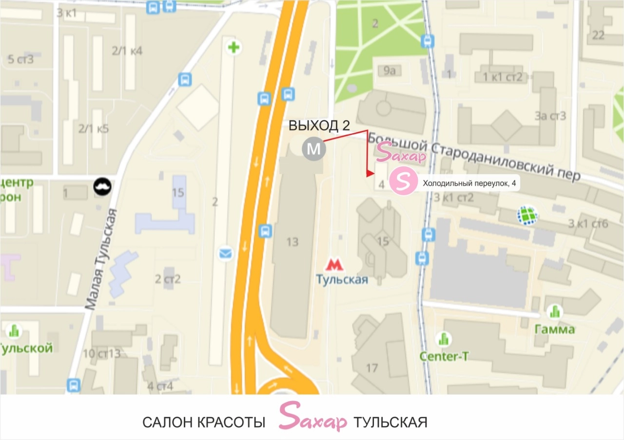 Салон красоты Салон красоты «Saxap» — Холодильный переулок, 4