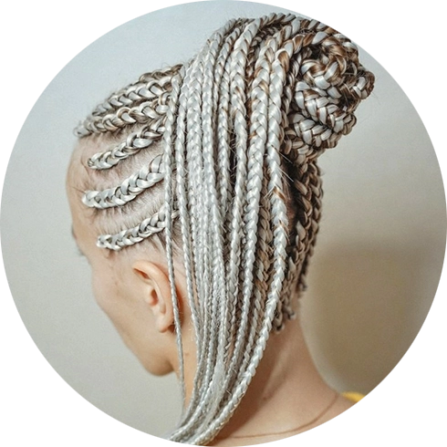 Косы с канекалоном